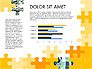 Yellow Puzzle Frame Presentation Concept slide 4