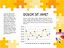 Yellow Puzzle Frame Presentation Concept slide 5