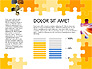 Yellow Puzzle Frame Presentation Concept slide 7
