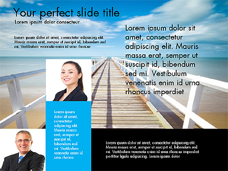 Flat Designed Presentation Slides Presentation Template, Master Slide