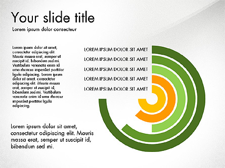 Arrow Process Diagram Set Presentation Template, Master Slide