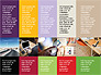 Grid Layout Flat Designed Presentation Template slide 3