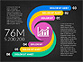 Curved Infographic Shapes slide 10