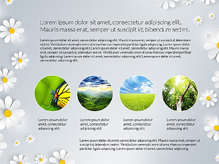 Nature Conservancy Presentation Report Presentation Template, Master Slide