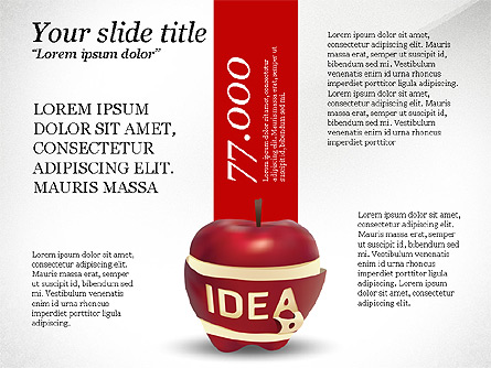 Idea Options Presentation Template, Master Slide