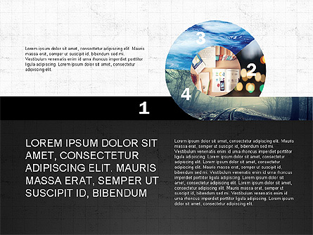Stages, Shapes and Pieces Presentation Template, Master Slide