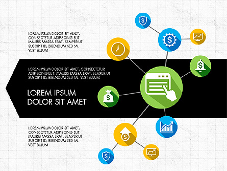 Innovation Process Infographics Concept Presentation Template, Master Slide