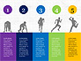 Sports Silhouettes Infographics slide 1