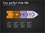 Business Presentation with Flat Design Shapes slide 12