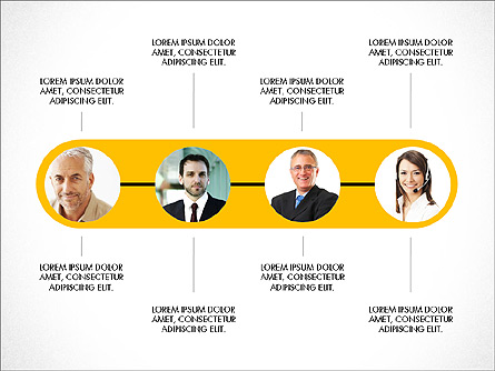 Business Relationships Presentation Concept Presentation Template, Master Slide