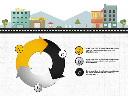 City Presentation Template Presentation Template, Master Slide