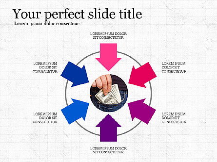Process Diagram Slides Deck Presentation Template, Master Slide
