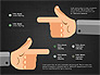 Flat Design Presentation Concept with Hands slide 14