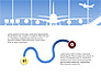 Roadmap with Airport Silhouette Slide Deck slide 11