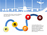Roadmap with Airport Silhouette Slide Deck slide 13