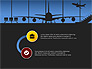 Roadmap with Airport Silhouette Slide Deck slide 4