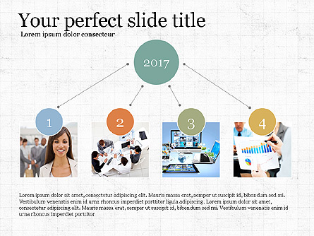 Company Summary Slide Deck Presentation Template, Master Slide
