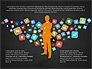Social Media Flat Designed Presentation Concept slide 12