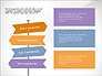 Trendy Presentation Template in Flat Design Style slide 1