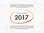 2017 Calendar for slide 1