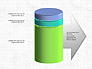 3D Stacked Cylinder Diagram slide 2