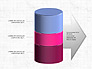 3D Stacked Cylinder Diagram slide 3