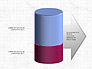 3D Stacked Cylinder Diagram slide 5
