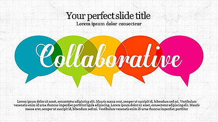 Collaborative Presentation Template Presentation Template, Master Slide