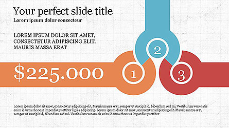 Round Infographic Concept Slides Presentation Template, Master Slide