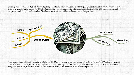 Tree Concept Diagram Set Presentation Template, Master Slide