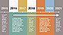 Flat Design Timeline slide 1