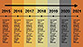 Flat Design Timeline slide 9