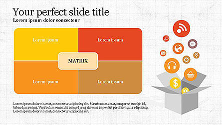 Infograhics Slides Presentation Template, Master Slide