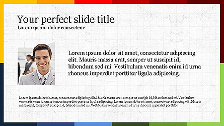 Colorful Options Presentation Template Presentation Template, Master Slide