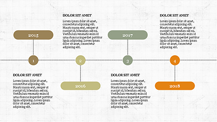 Timeline Report Template for Presentations in PowerPoint and Keynote ...