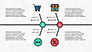 Fishbone Diagram with E-Commerce Icons slide 7