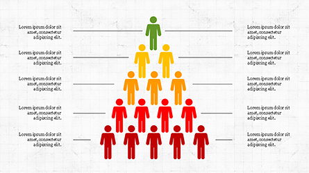 Human Pyramid Infographics Presentation Template, Master Slide