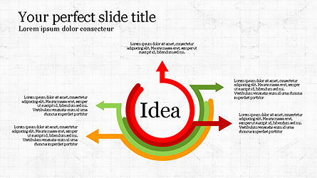 Idea Explanation Presentation Infographics Presentation Template, Master Slide