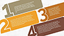 Numbered Text Banners slide 1