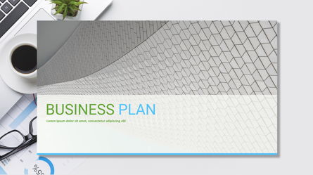 Business Plan Presentation Template Presentation Template, Master Slide