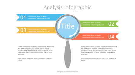 Analysis Infographic Presentation Template, Master Slide