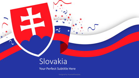 Festive Slovakia Cover Slide Presentation Template, Master Slide