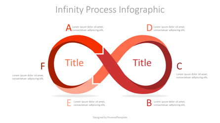 Infinity Process Infographic Presentation Template, Master Slide