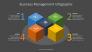 Business Infographics Cube slide 1