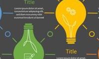 Bulb Concept Infographic