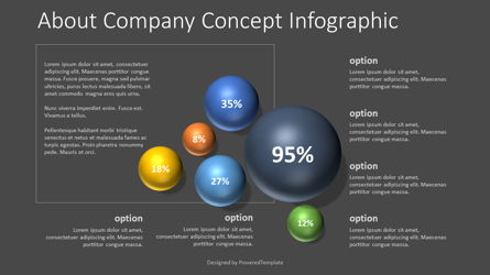 About Company Concept Presentation Template, Master Slide
