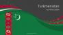 Festive Turkmenistan State Flag slide 2