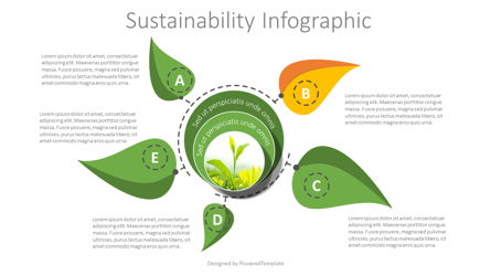 Sustainability Infographic Presentation Template, Master Slide