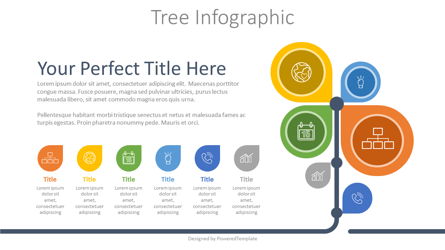 Business Tree Infographic Presentation Template, Master Slide