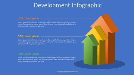 Growth and Development Concept Infographic Presentation Template, Master Slide